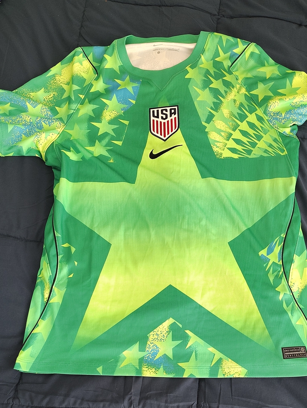 Nike Green USA Soccer World Cup 2026 Goalkeeper Jersey